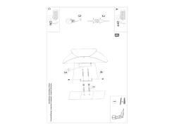 Sollux Lighting Aplique Para Pared-Lámparas de pared Revon moderno de acero - 1 fuentes luminosas 4000K - L.13 x A.30 cm - Negro
