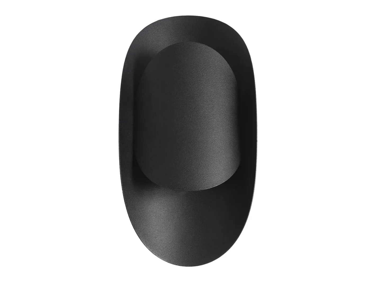 Sollux Lighting Aplique Para Pared-Lámparas de pared Revon moderno de acero - 1 fuentes luminosas 4000K - L.13 x A.30 cm - Negro