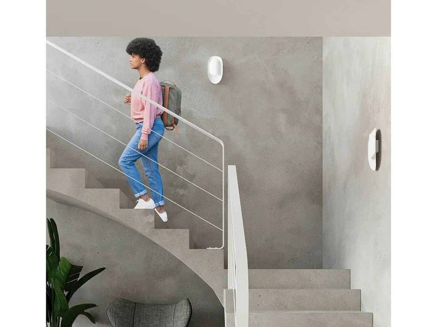 Sollux Lighting Aplique Para Pared-Lámparas de pared Revon moderno de acero - 1 fuentes luminosas 3000K - L.13 x A.30 cm - Blanco