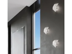 Sollux Lighting Aplique Para Pared-Lámparas de pared Solara moderno de acero - 2 fuentes luminosas 4000K - L.27 x A.25 cm - Blanco