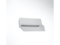 Sale Sollux Lighting Lámparas de pared Solara moderno de cerámica/vidrio - 1 fuentes luminosas 3000K - L.32,5 x A.9,5 cm - Gris