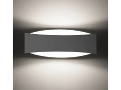 Sale Sollux Lighting Lámparas De Pared Toni Moderno De Acero - 1 Fuentes Luminosas - L.12 X A.12 Cm - Blanco
