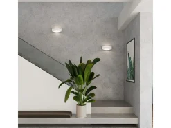 Sale Sollux Lighting Lámparas De Pared Toni Moderno De Acero - 1 Fuentes Luminosas - L.12 X A.12 Cm - Blanco