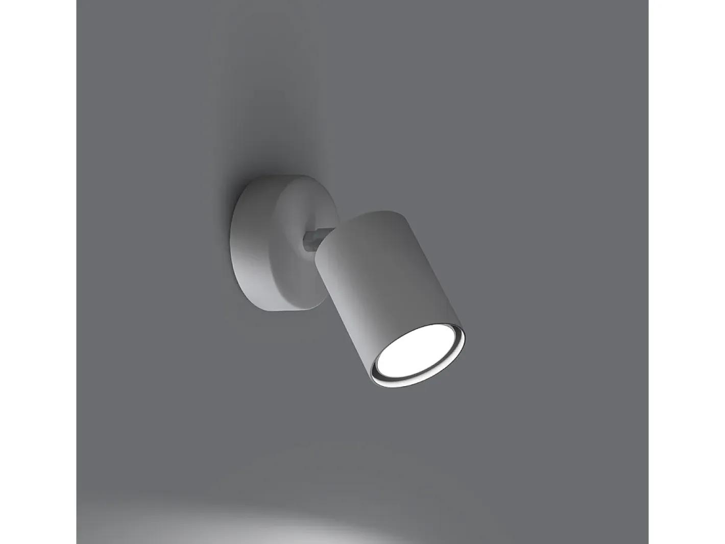 Sollux Lighting Lámparas de pared Torim minimalista de acero - 1 fuentes luminosas 4000K - L.8 x A.18,5 cm - Blanco New