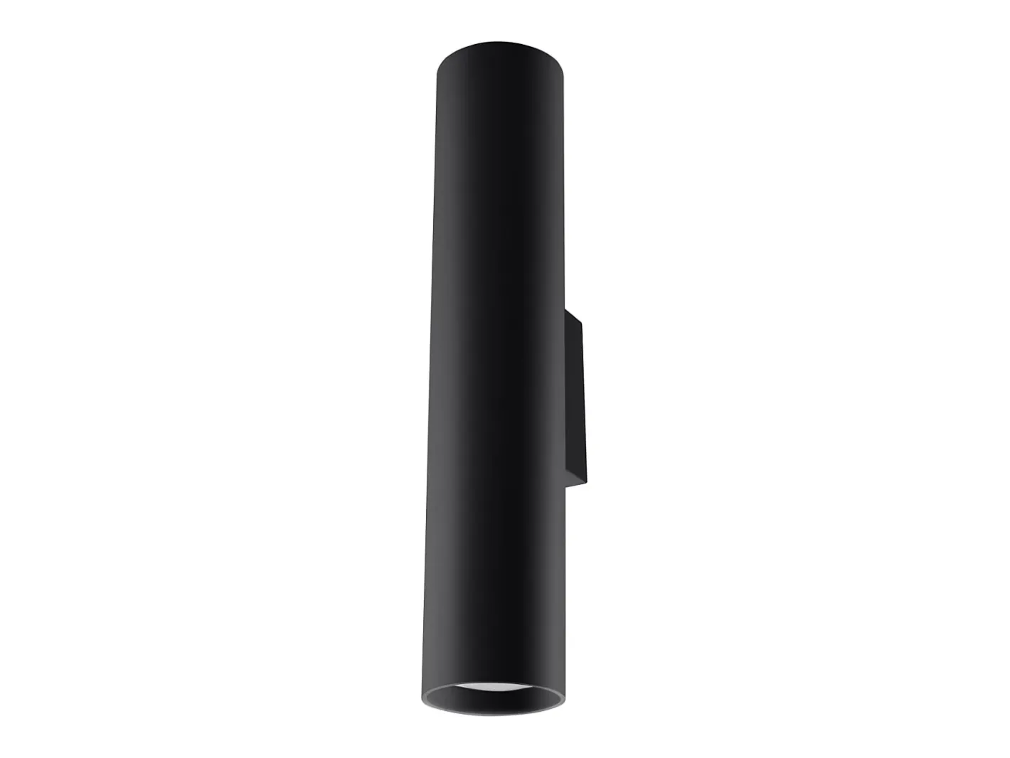 Sollux Lighting Lámparas de pared Toris moderno de acero - 2 fuentes luminosas 3000K - L.6 x A.30 cm - Negro Sale