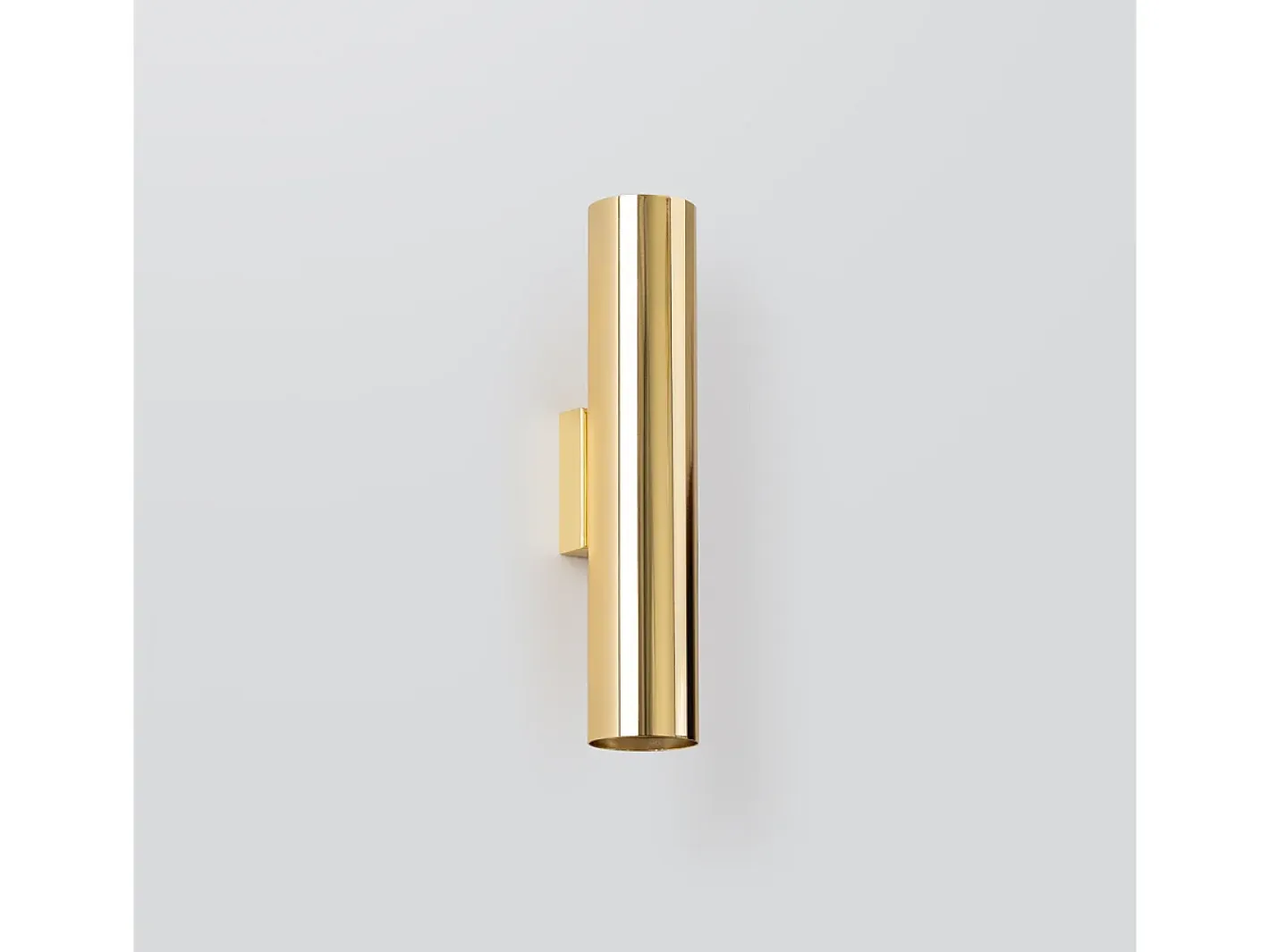 Sollux Lighting Lámparas de pared Toris moderno de acero - 2 fuentes luminosas 3000K - L.6 x A.30 cm - brillo Dorado Outlet