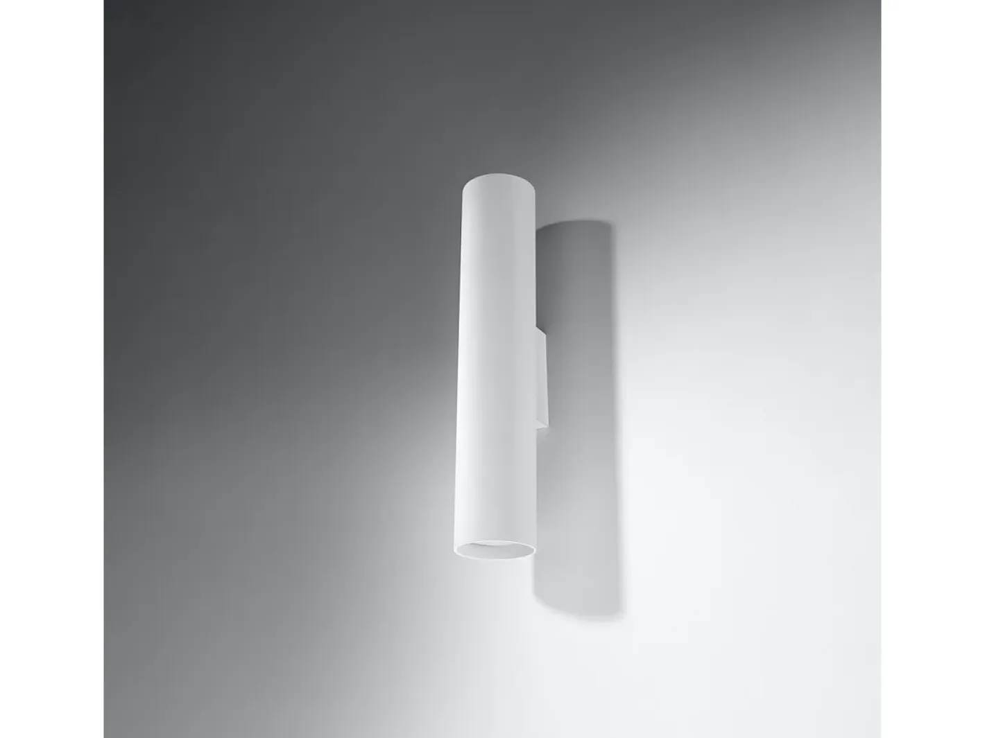 Sollux Lighting Lámparas de pared Toris moderno de acero - 2 fuentes luminosas 3000K - L.6 x A.30 cm - Blanco Sale