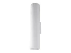 Sollux Lighting Lámparas de pared Toris moderno de acero - 2 fuentes luminosas 3000K - L.6 x A.30 cm - Blanco Sale