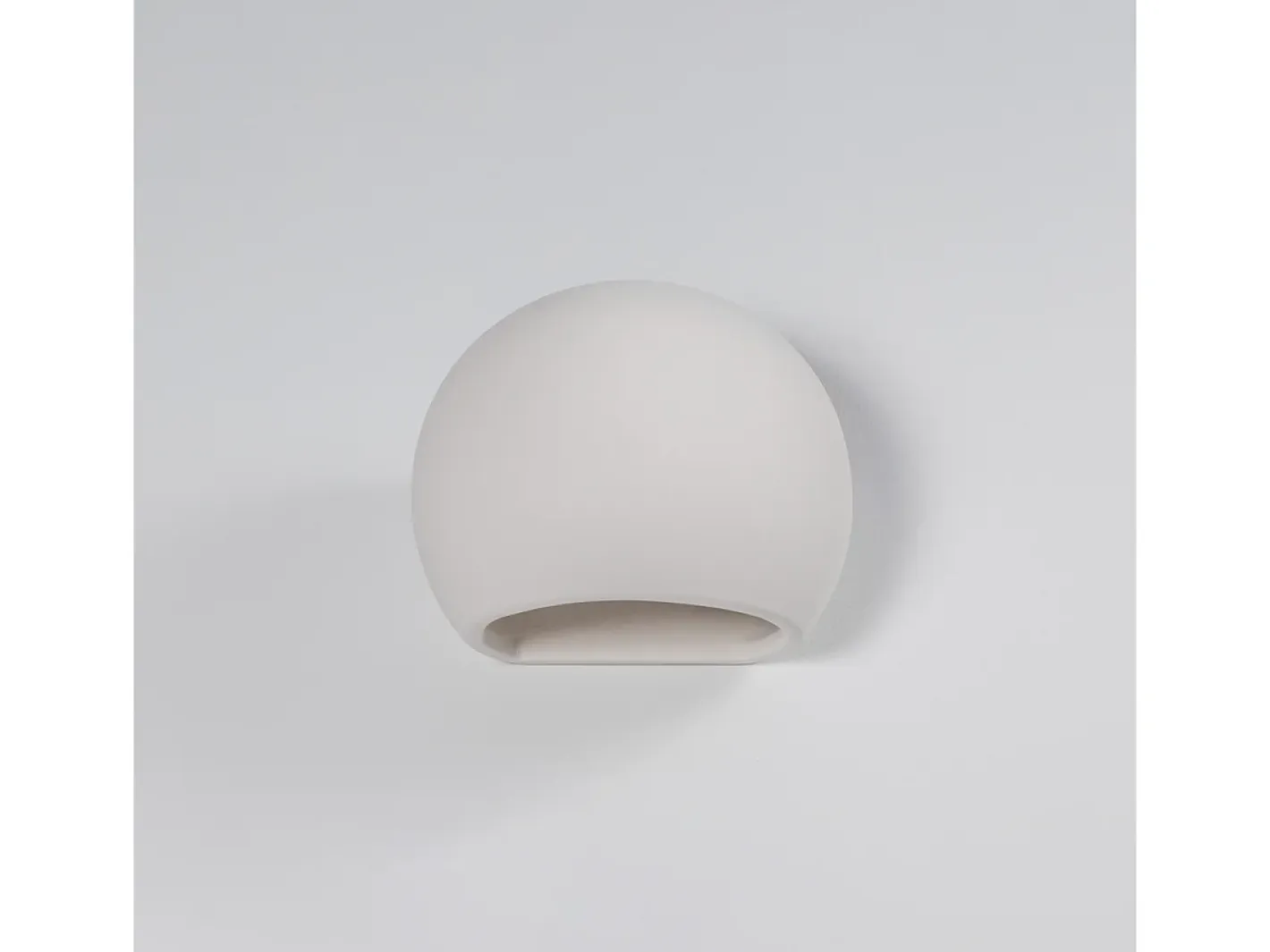 Sollux Lighting Lámparas de pared Torix moderno de cerámica - 1 fuentes luminosas 3000K - L.18 x A.14,5 cm - Blanco Hot