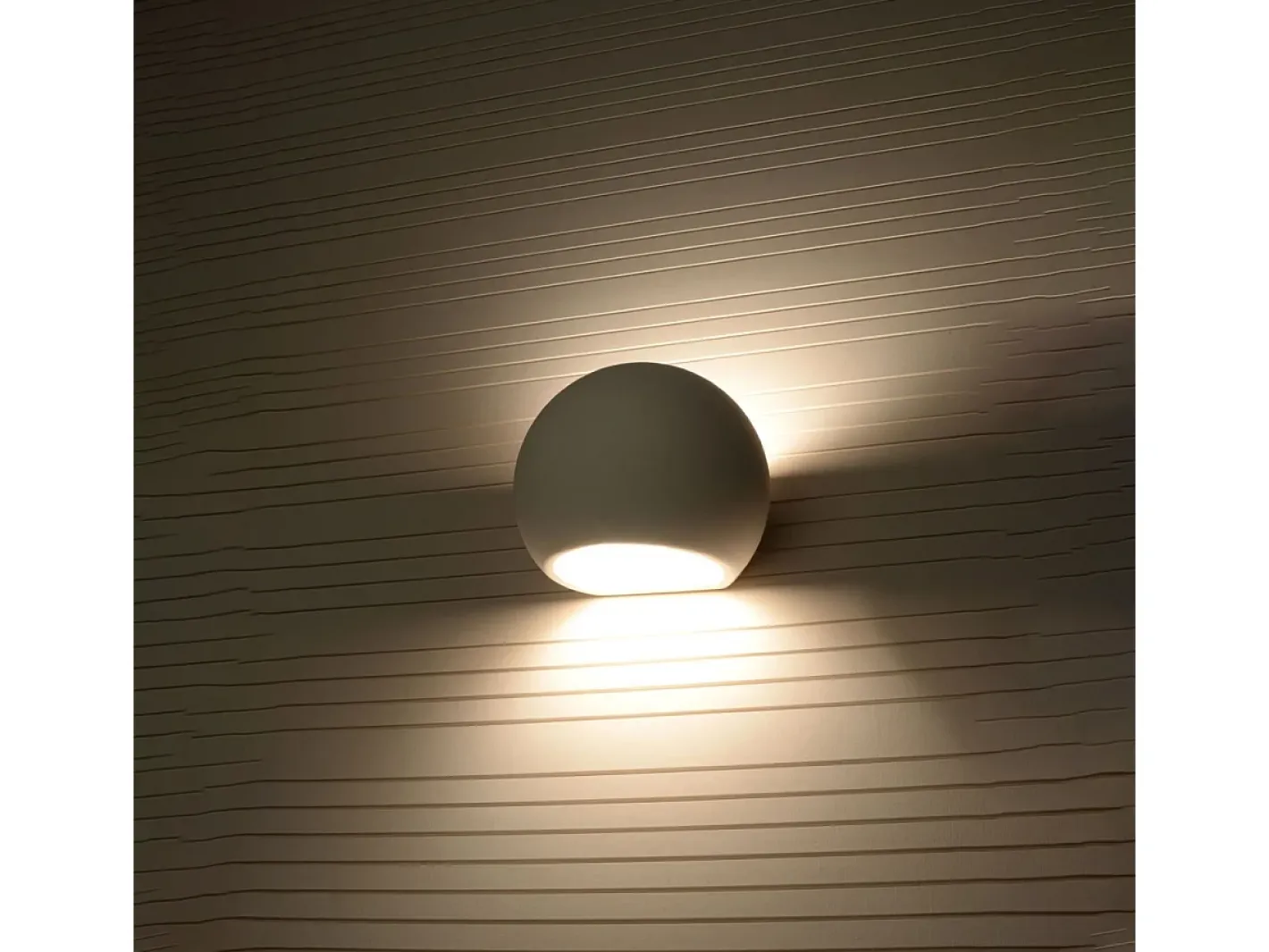 Sollux Lighting Lámparas de pared Torix moderno de cerámica - 1 fuentes luminosas 3000K - L.18 x A.14,5 cm - Blanco Hot