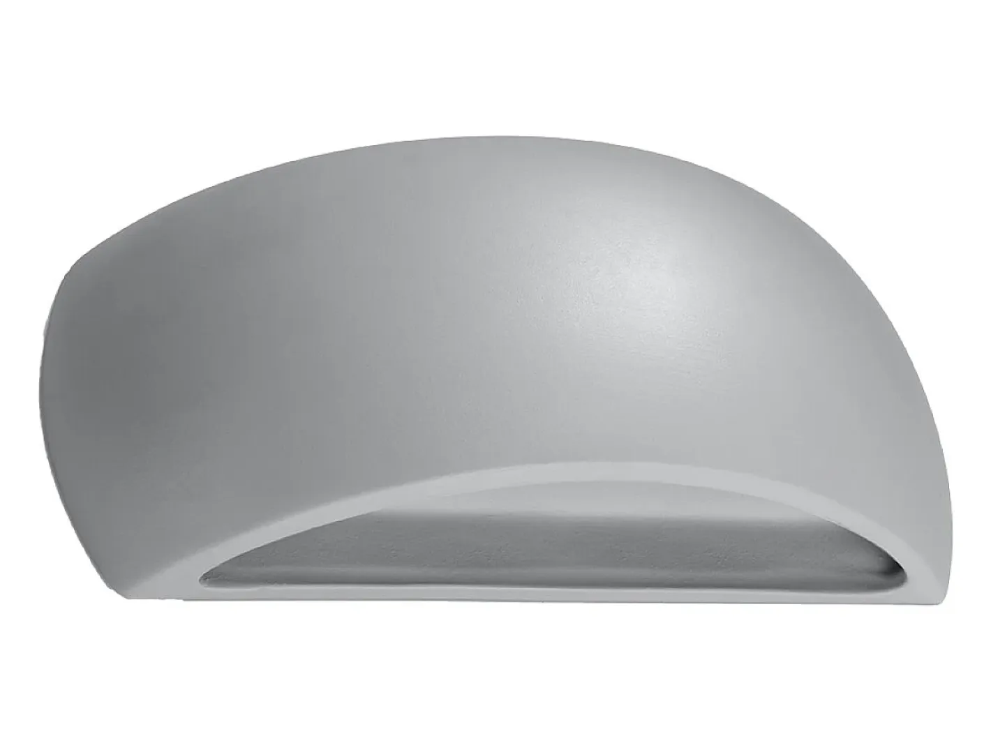 Online Sollux Lighting Lámparas de pared Torow moderno de cerámica - 1 fuentes luminosas 4000K - L.32 x A.14 cm - Gris