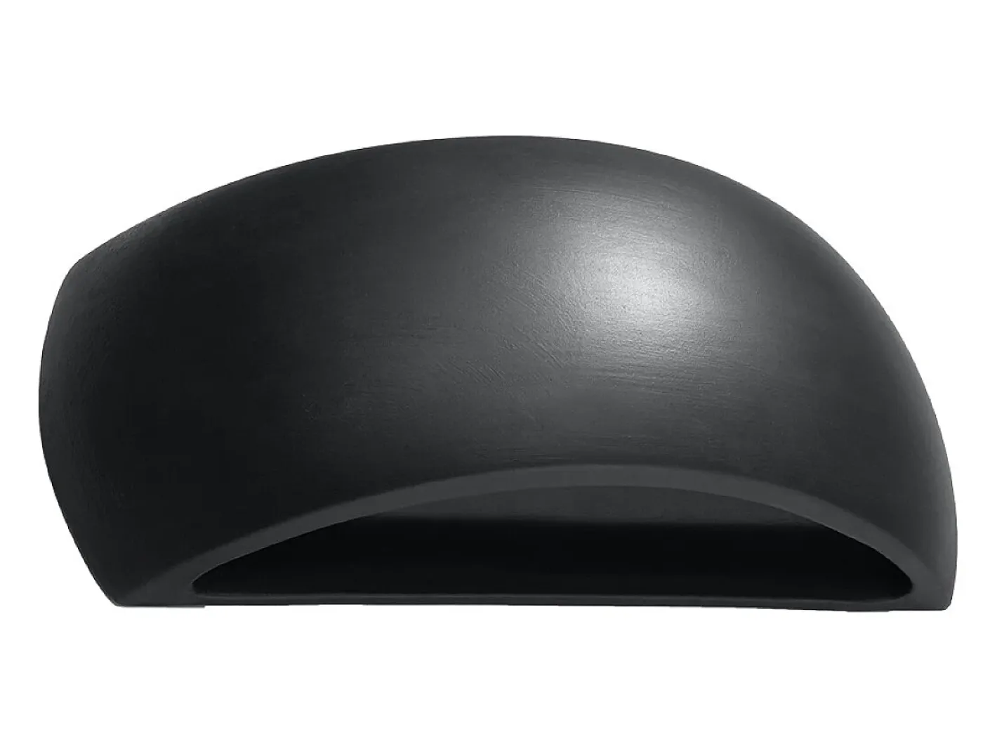 Sollux Lighting Lámparas de pared Torow moderno de cerámica - 1 fuentes luminosas 4000K - L.32 x A.14 cm - Negro