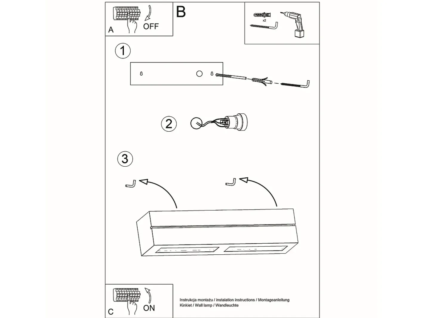 Sollux Lighting Lámparas De Pared Vega Moderno De Cerámica - 1 Fuentes Luminosas - L.32,5 X A.9,5 Cm - Blanco Best