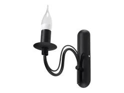 Sollux Lighting Lámparas de pared Vivow moderno de acero - 1 fuentes luminosas 3000K - L.6 x A.25 cm - Negro Sale