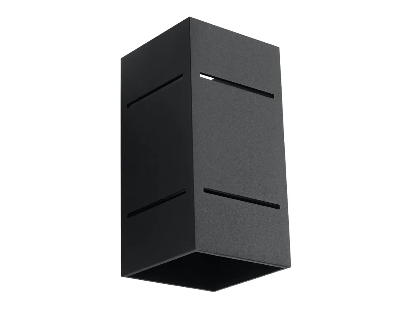 Sollux Lighting Lámparas de pared Vivus desván de aluminio - 1 fuentes luminosas 3000K - L.10 x A.20 cm - Negro Online