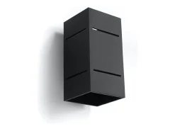Sollux Lighting Lámparas de pared Vivus desván de aluminio - 1 fuentes luminosas 3000K - L.10 x A.20 cm - Negro Online