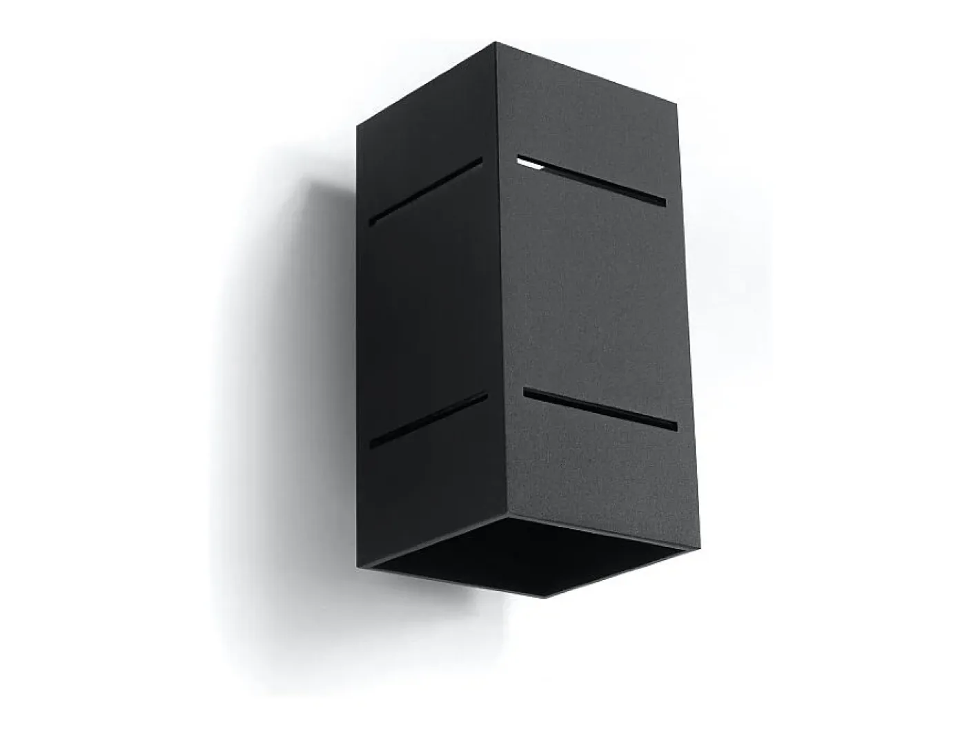 Sollux Lighting Lámparas de pared Vivus desván de aluminio - 1 fuentes luminosas 3000K - L.10 x A.20 cm - Negro Online