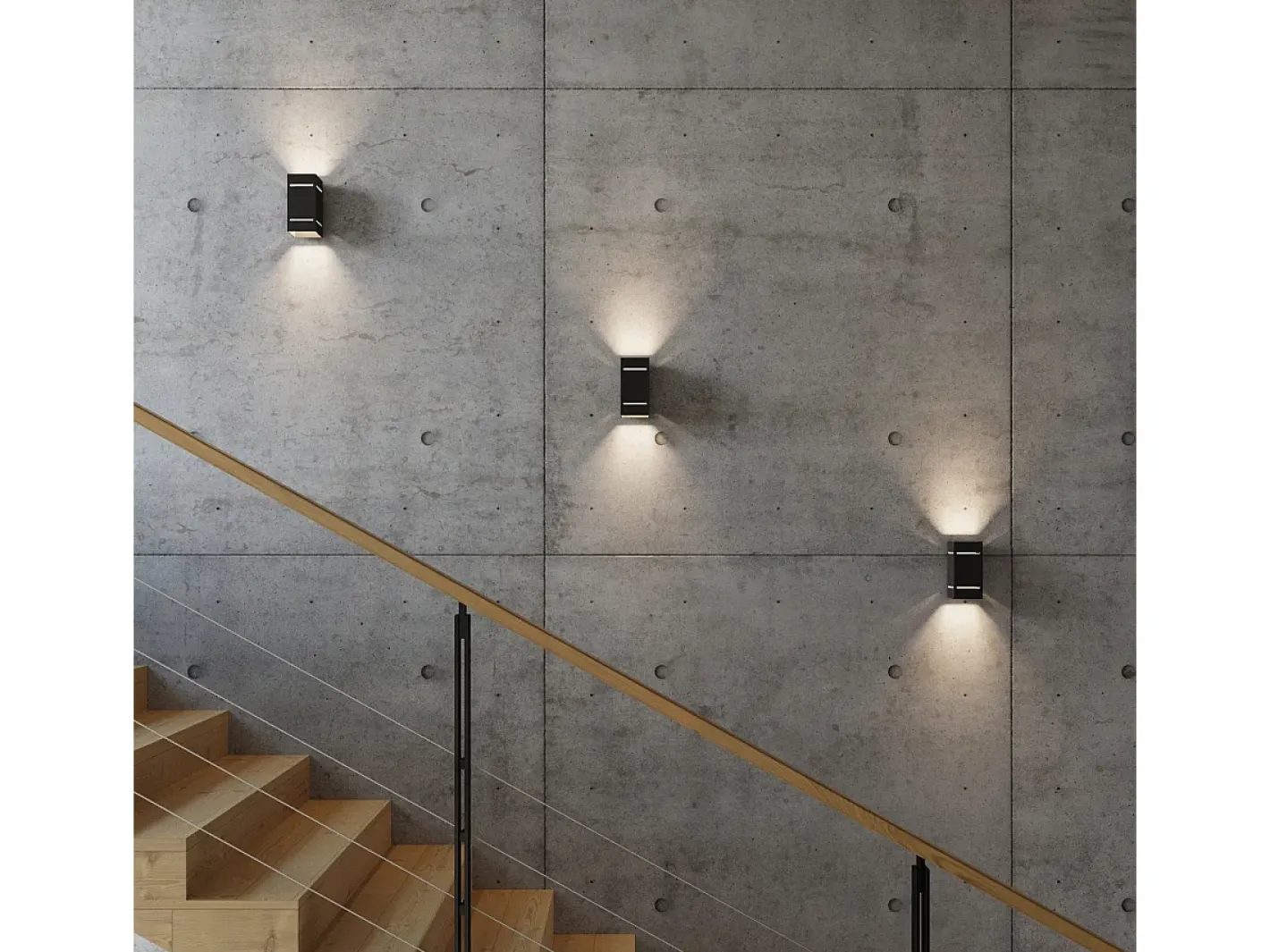 Sollux Lighting Lámparas de pared Vivus desván de aluminio - 1 fuentes luminosas 3000K - L.10 x A.20 cm - Negro Online