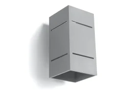 Sollux Lighting Lámparas de pared Vivus desván de aluminio - 1 fuentes luminosas 3000K - L.10 x A.20 cm - Gris Discount