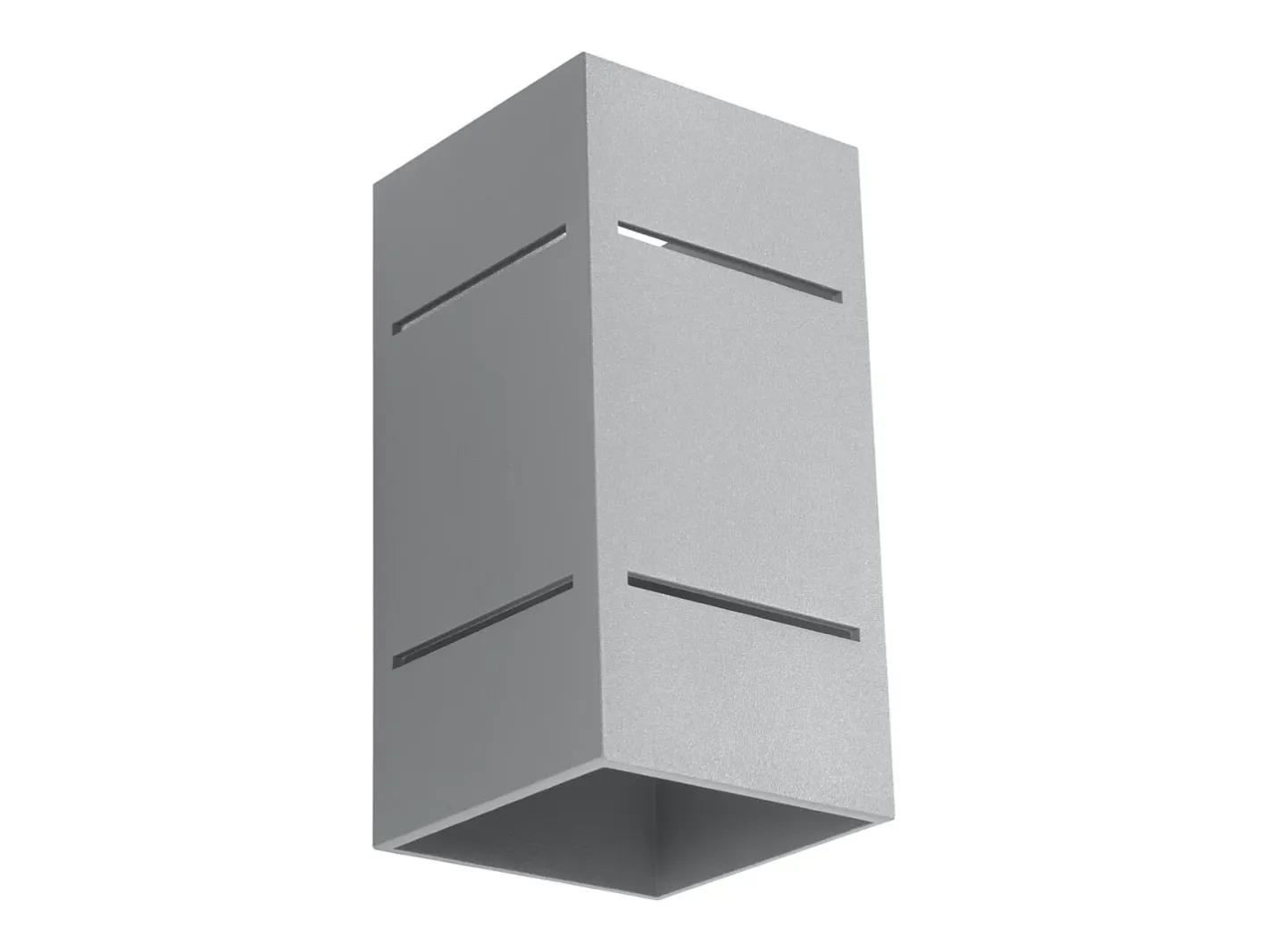 Sollux Lighting Lámparas de pared Vivus desván de aluminio - 1 fuentes luminosas 3000K - L.10 x A.20 cm - Gris Discount