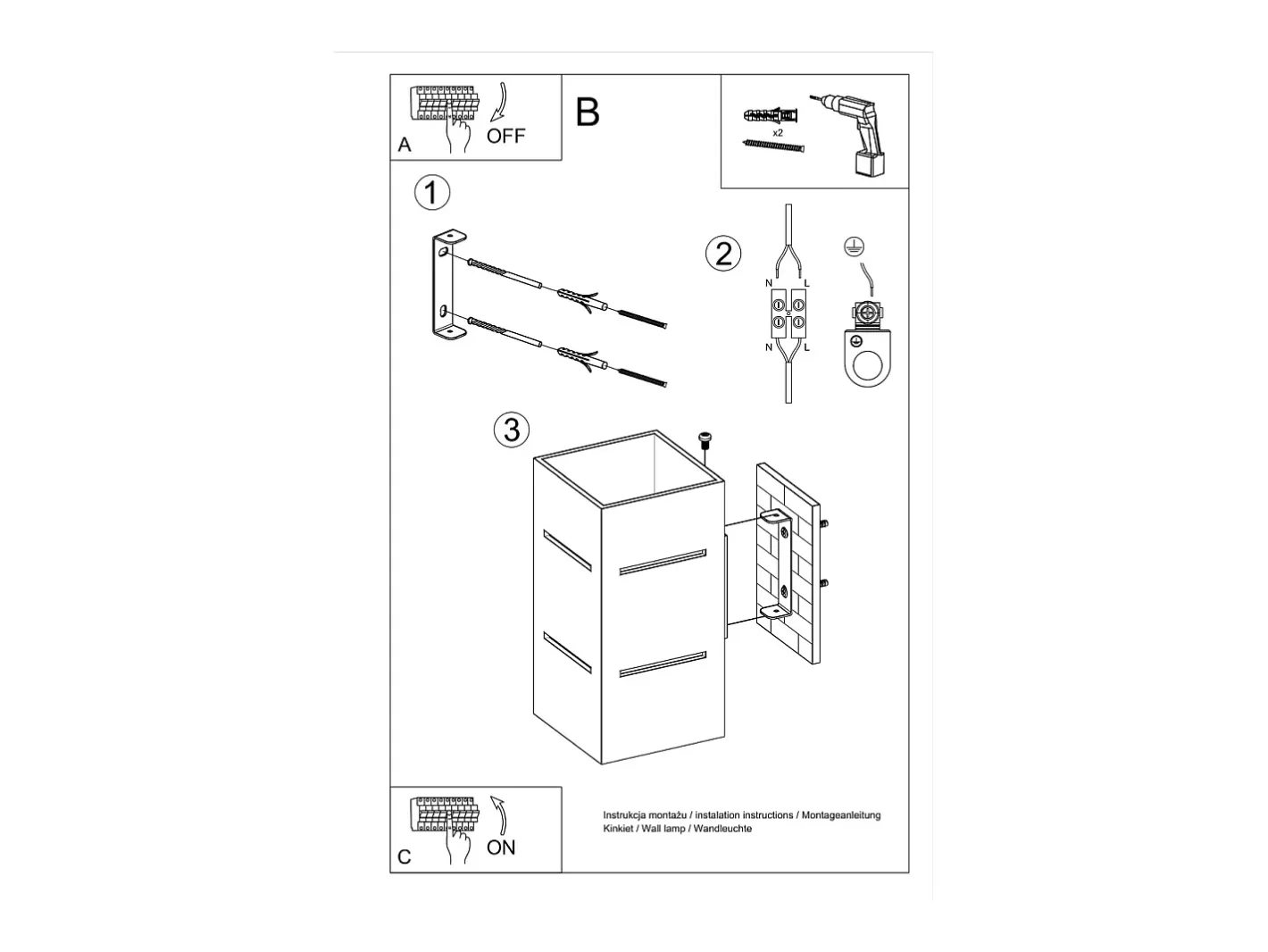 Sollux Lighting Lámparas de pared Vivus desván de aluminio - 1 fuentes luminosas 3000K - L.10 x A.20 cm - Gris Discount