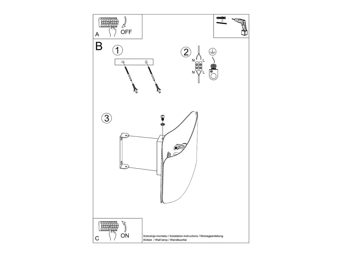 Sollux Lighting Aplique Para Pared-Lámparas de pared Zanila moderno de acero - 1 fuentes luminosas 4000K - L.30 x A.13 cm - Blanco