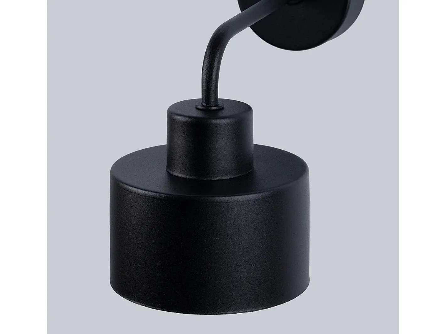 Sollux Lighting Lámparas de pared Zavros moderno de acero - 1 fuentes luminosas 4000K - L.22 x A.20 cm - Negro Clearance