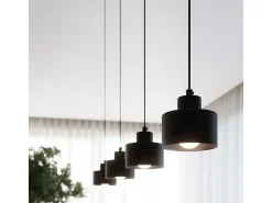 Sollux Lighting Aplique Para Pared-Lámparas de pared Zavros moderno de acero - 1 fuentes luminosas 3000K - L.22 x A.20 cm - Negro