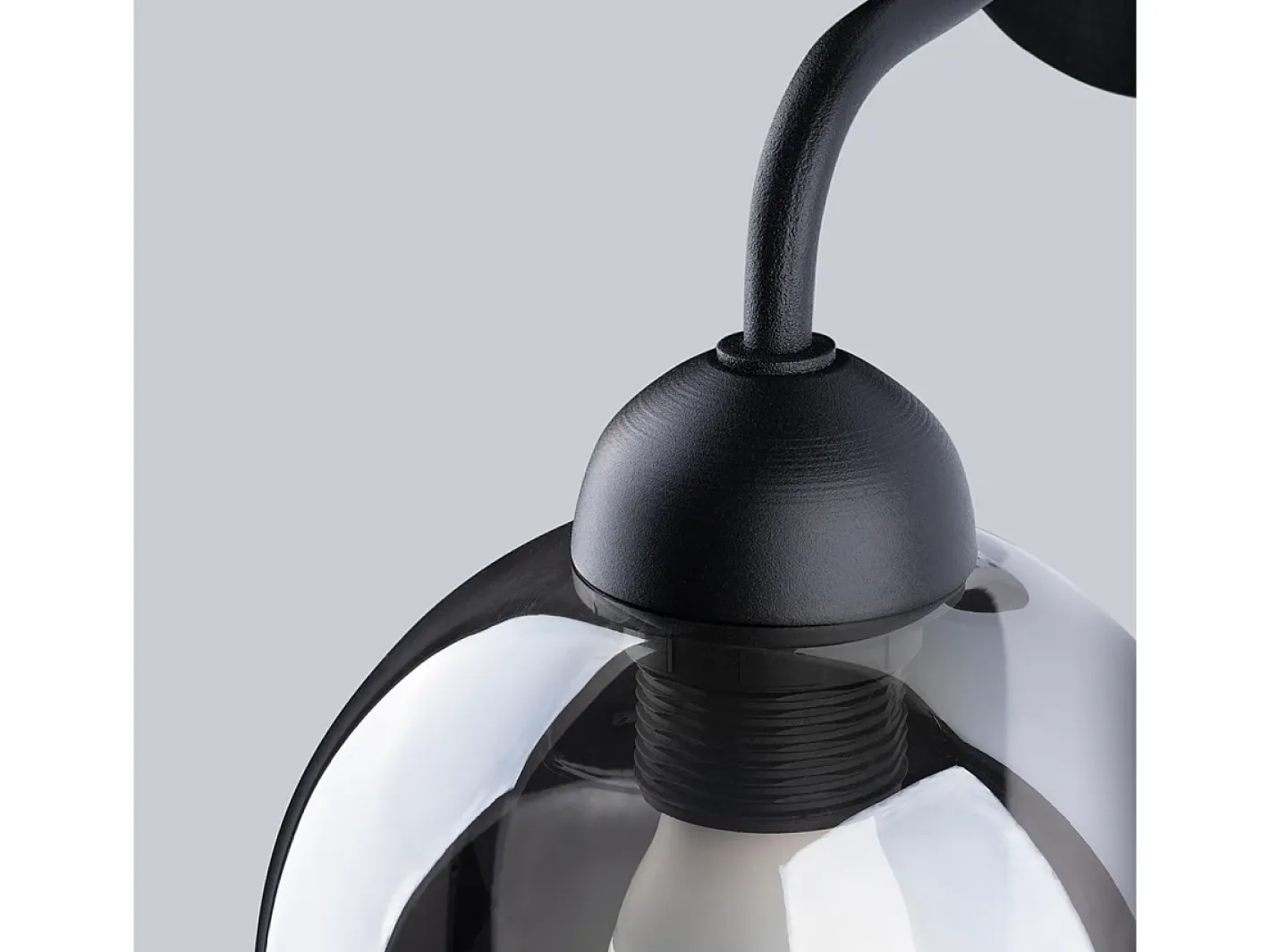 Sollux Lighting Lámparas de pared Zelaro moderno de acero - 1 fuentes luminosas 4000K - L.15 x A.26 cm - Negro Best
