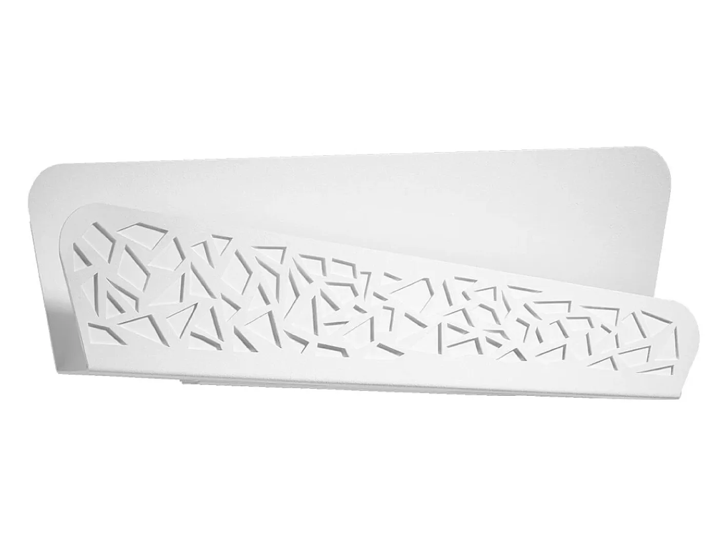 Best Sollux Lighting Lámparas de pared Zelira moderno de acero/PVC - 2 fuentes luminosas 4000K - L.40 x A.15 cm - Blanco