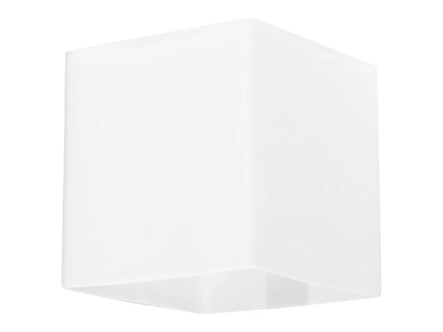 Discount Sollux Lighting Lámparas de pared Zinalo moderno de vaso - 1 fuentes luminosas 4000K - L.10 x A.10 cm - Blanco
