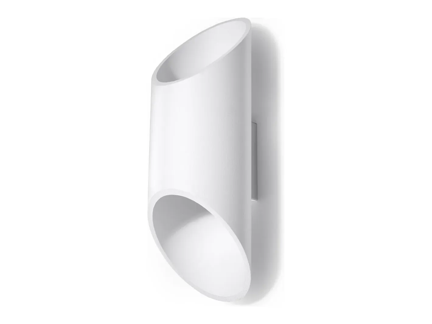 Sollux Lighting Lámparas de pared Zitiex moderno de aluminio - 1 fuentes luminosas 4000K - L.10 x A.30 cm - Blanco Online