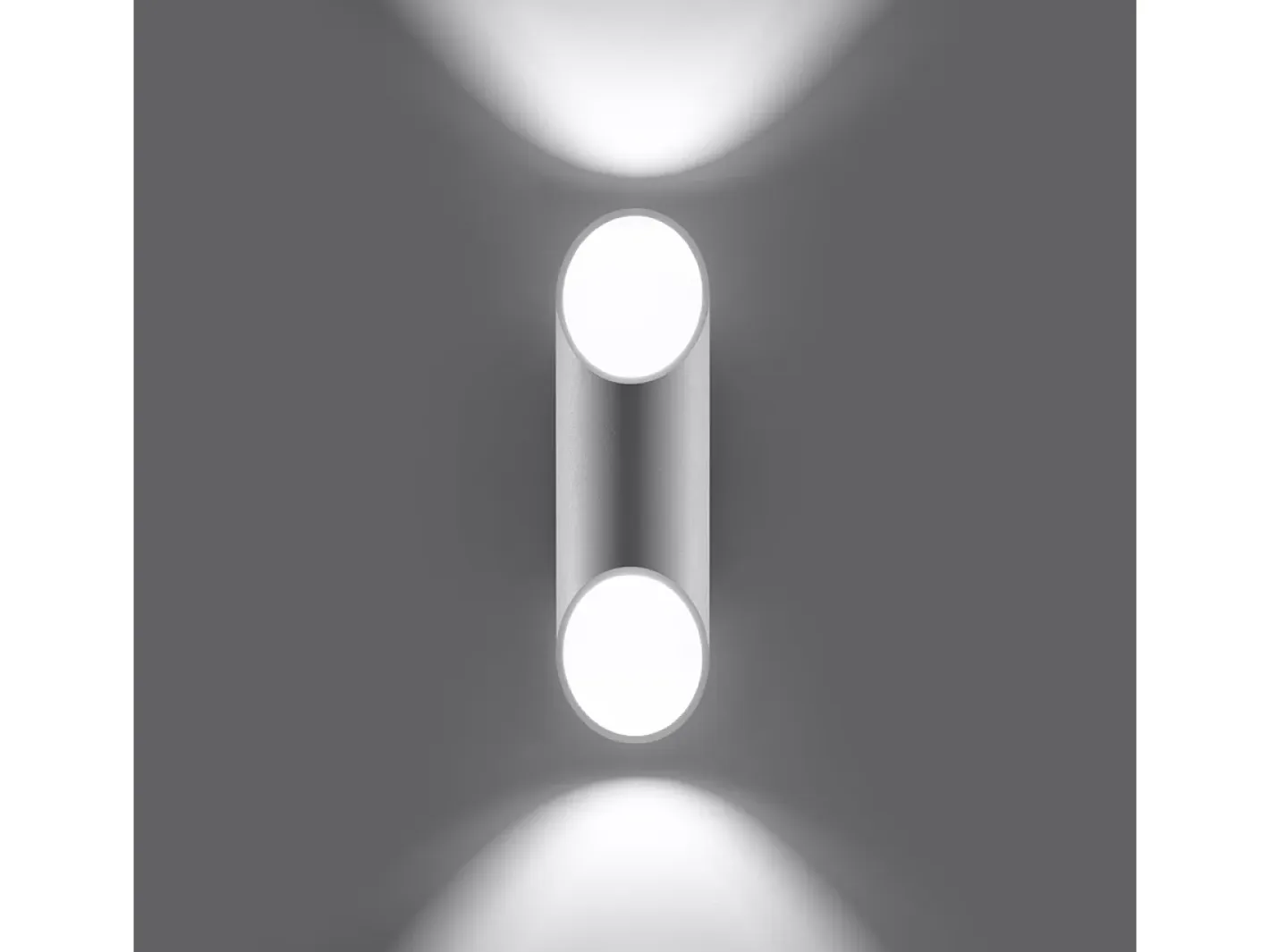 Sollux Lighting Lámparas de pared Zitiex moderno de aluminio - 1 fuentes luminosas 4000K - L.10 x A.30 cm - Blanco Online