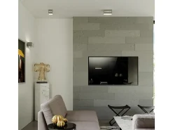 Sollux Lighting Lámparas de pared Zorbo maxi moderno de aluminio - 2 fuentes luminosas 4000K - L.20 x A.10 cm - Gris Best