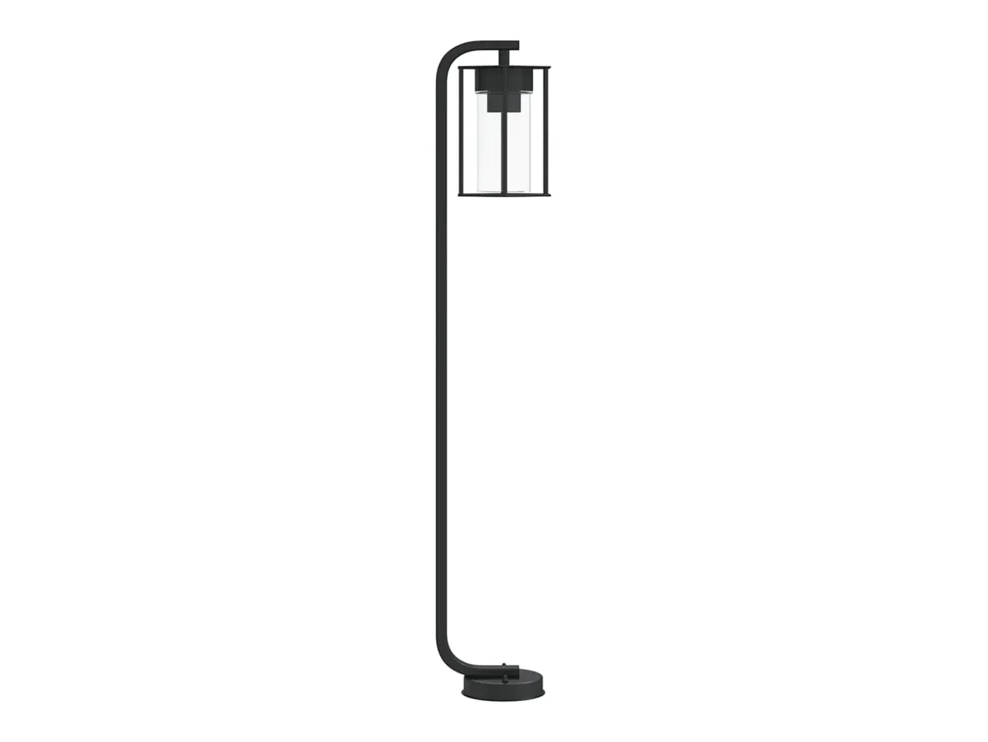 Sale Helloshop26 Lámparas de pie de exterior 3 piezas 100 cm acero inoxidable negro 02_0042544 Gris