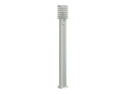 Sale Helloshop26 Lámparas de pie para exterior con sensores 3 piezas acero inoxidable color plata 02_0042567 Gris