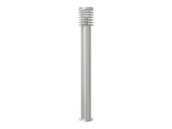 Sale Helloshop26 Lámparas de pie para exterior con sensores 3 piezas acero inoxidable color plata 02_0042567 Gris