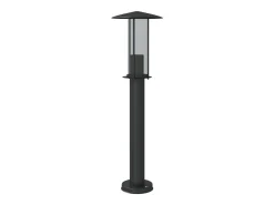 Online Helloshop26 Lámparas de pie para exterior 3 piezas 60 cm acero inoxidable negro 02_0042551 Gris