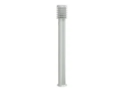 Lámparas de suelo exterior con enchufe 3 uds acero inox 110 cm ES123184 Plateado Best