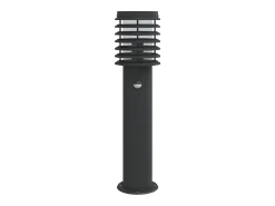 Discount Lámparas de suelo exterior con sensor 3 uds acero 60 cm ES634767 Negro