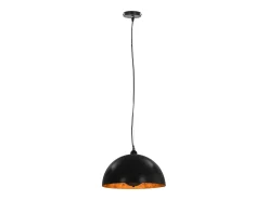 Online Lámparas de techo 2 uds semiesféricas y dorado 40 cm E27 ES784181 Negro