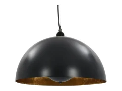 Online Lámparas de techo 2 uds semiesféricas y dorado 40 cm E27 ES784181 Negro