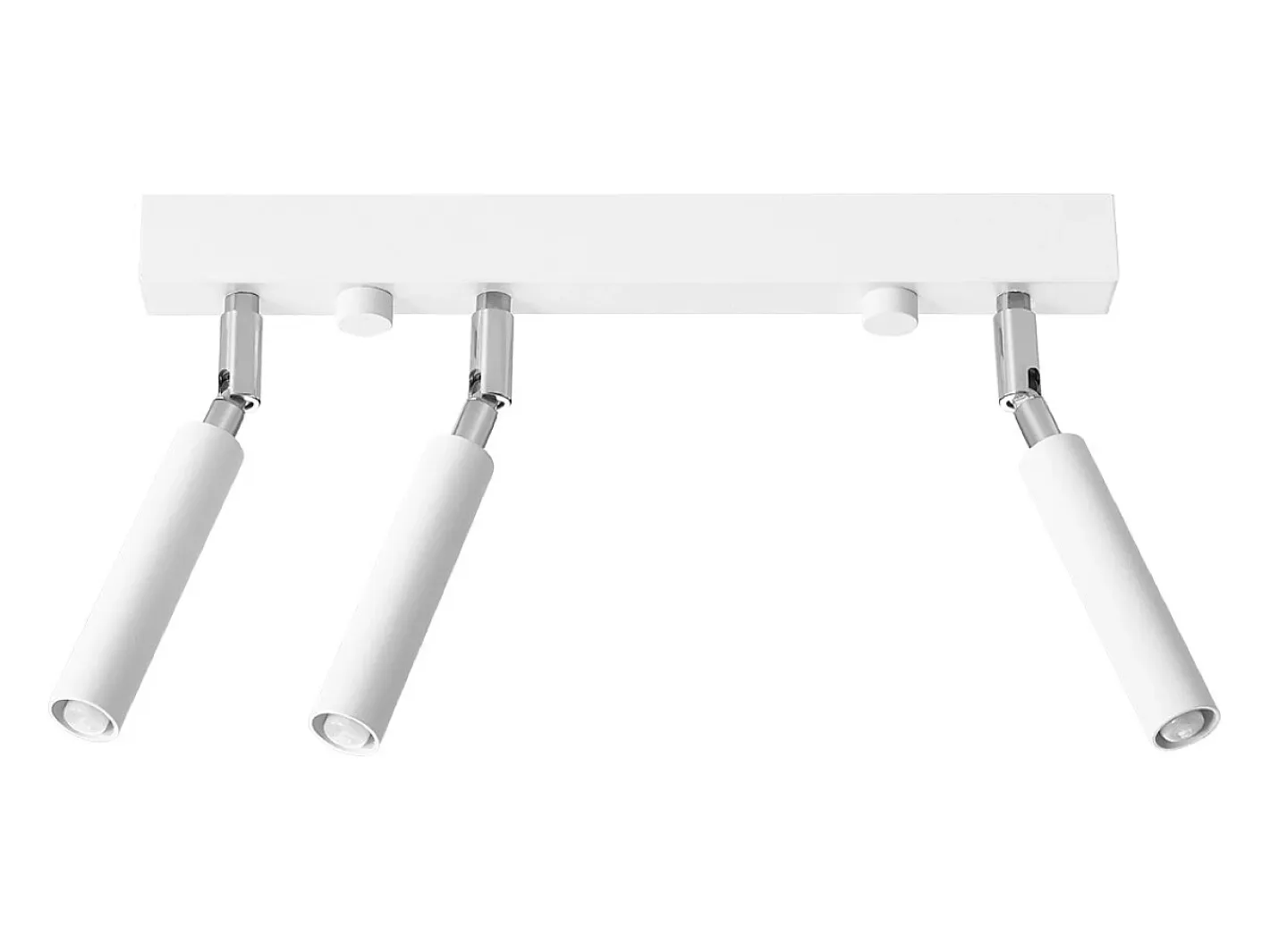 Sollux Lighting Lámparas de techo Astix moderno de aluminio - 3 fuentes luminosas 4000K - L.35 x A.20 cm - Blanco