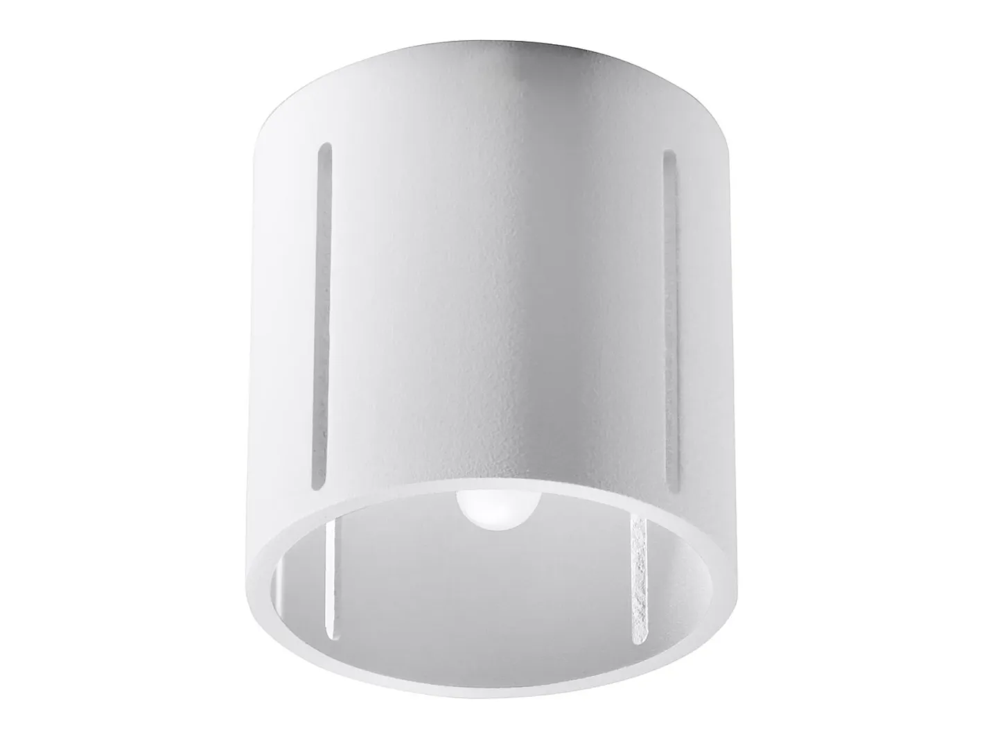 Sollux Lighting Lámparas de techo Brich moderno de aluminio - 1 fuentes luminosas 3000K - L.10 x A.10 cm - Blanco Online