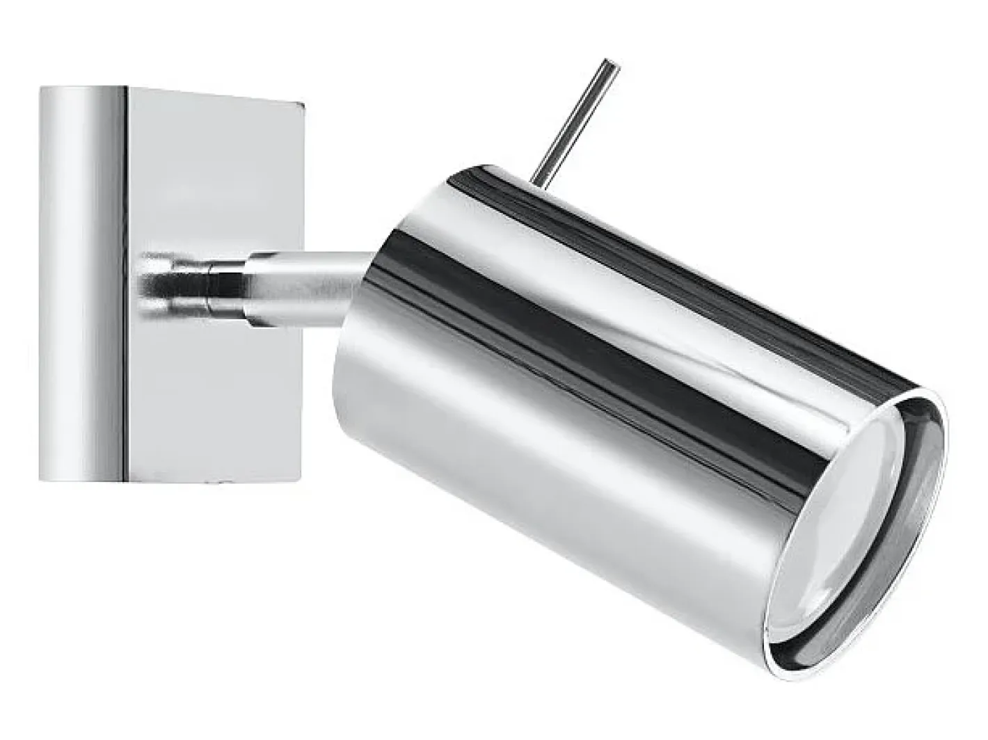 Sollux Lighting Lámparas de techo Briix moderno de acero - 1 fuentes luminosas 4000K - L.8 x A.8 cm - cromo Gris Outlet