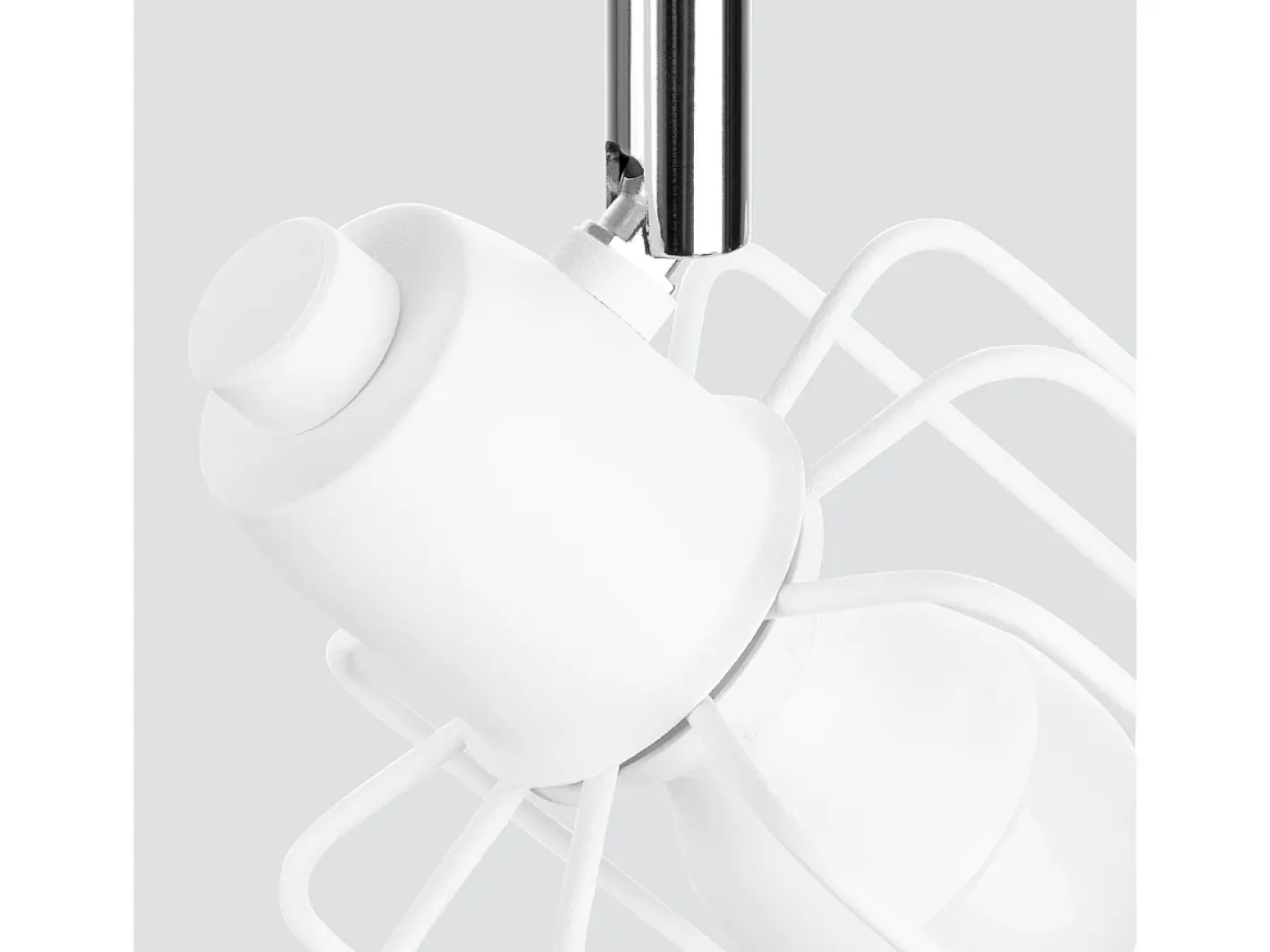 Sollux Lighting Lámparas de techo Celubi moderno de acero - 2 fuentes luminosas 3000K - L.27 x A.19 cm - Blanco Outlet