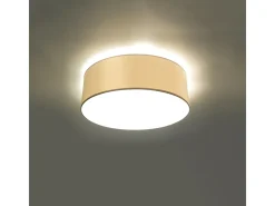 Sollux Lighting Lámparas de techo Cercle minimalista de CLORURO DE POLIVINILO - 1 fuentes luminosas 4000K - L.25 x A.11 cm - Blanco Online