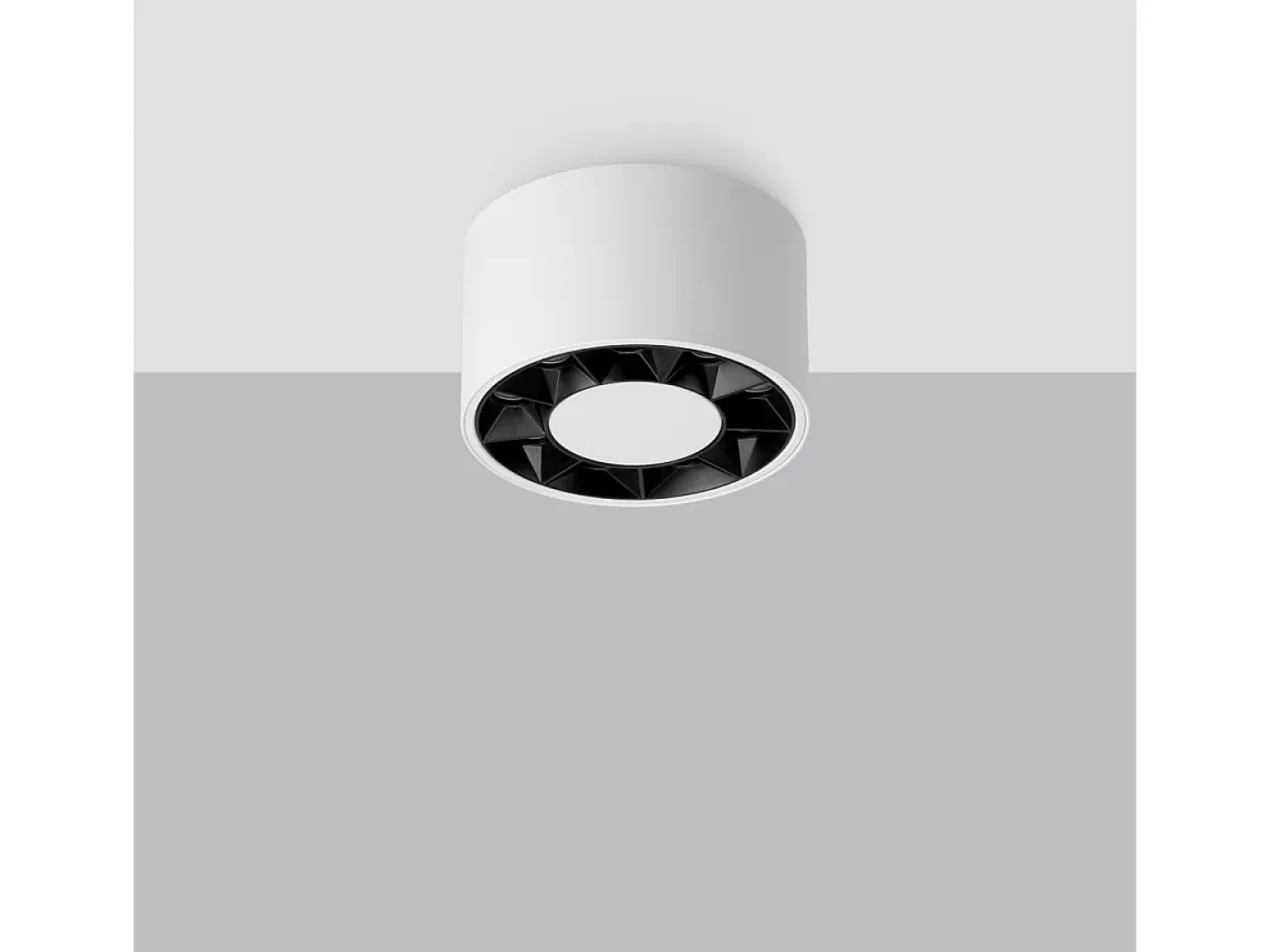 Sollux Lighting Lámparas De Techo Dio Minimalista De Aluminio - 9 Fuentes Luminosas - L.10 X A.5,7 Cm - Blanco New