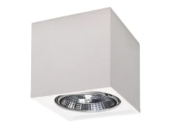 Sollux Lighting Lámparas de techo Flaix moderno de cerámica - 1 fuentes luminosas 4000K - L.14 x A.14 cm - Blanco Discount