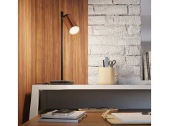 Best Sollux Lighting Lámparas de techo Glois moderno de acero - 3 fuentes luminosas 4000K - L.45 x A.18,5 cm - /cobre Negro